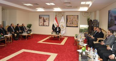 وزير العدل يلتقى مجلس إدارة نادى قضاة البحيرة بالعاصمة الإدارية