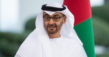 رئيس الإمارات ووزير الخارجية الأمريكى يبحثان تداعيات الأزمة فى قطاع غزة