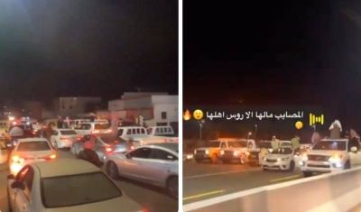 تراند اليوم : شاهد.. فرحة المواطنين في بني الحارث بعد القبض على الإثيوبي المتهم بقتل "محمد السبيعي"