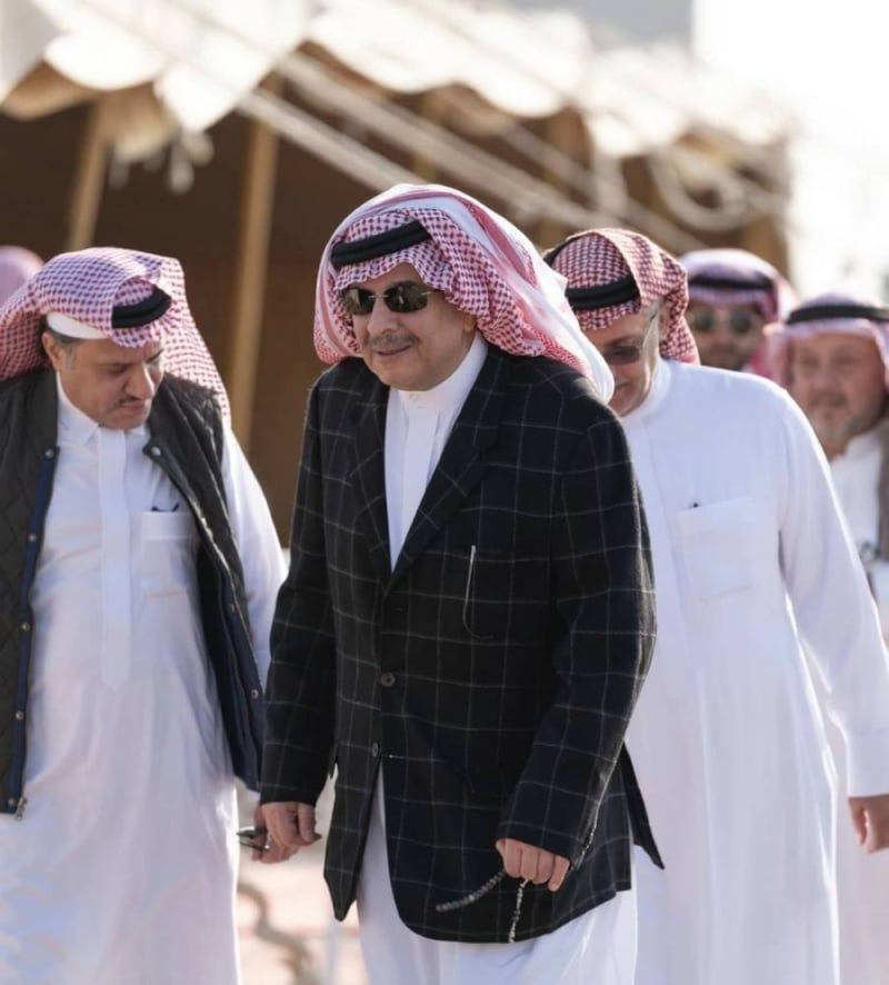 شاهد أحدث ظهور للأمير سلطان بن فهد في روضة التنهات بالرياض