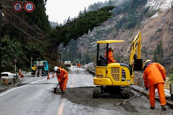 ارتفاع حصيلة ضحايا زلزال اليابان