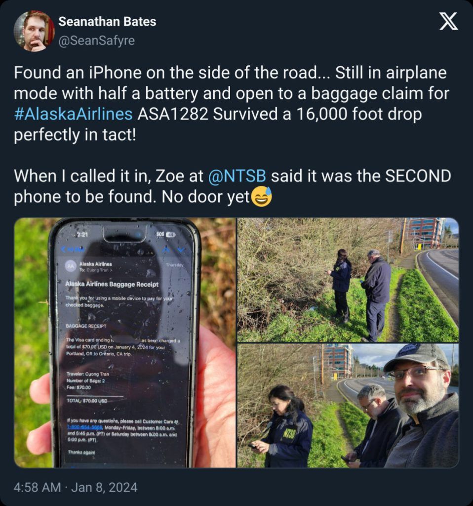 تكنولوجيا: محصلوش حاجة.. هاتف أيفون ينجو رغم سقوطه من طائرة على ارتفاع 5 كم