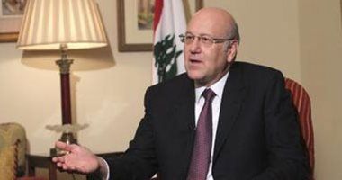 رئيس وزراء لبنان يبحث مع وزير الخارجية الوضع فى جنوب البلاد