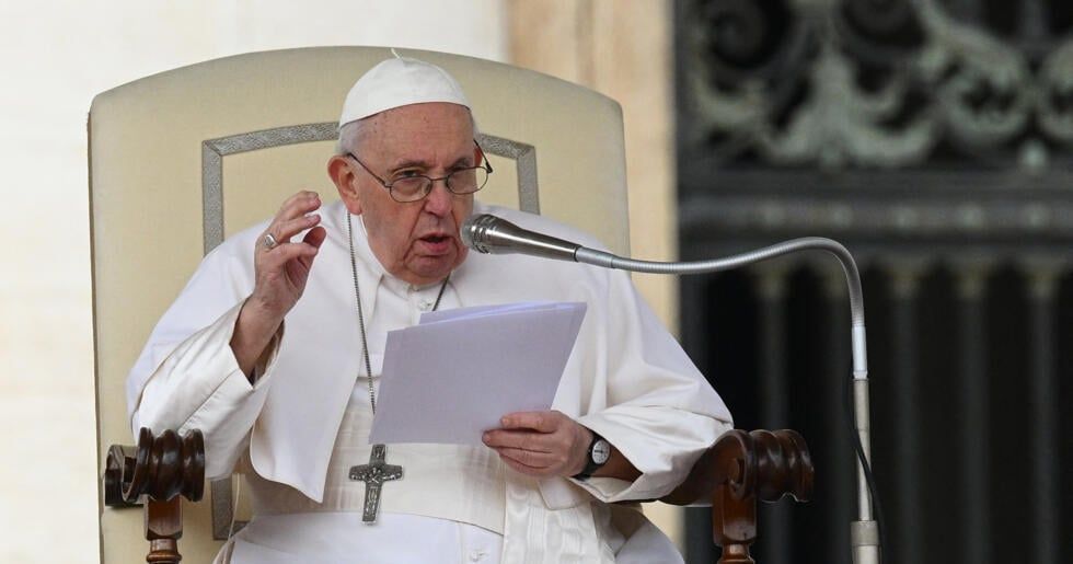 بابا الفاتيكان يدعو زعماء العالم لتحقيق حل الدولتين للصراع الإسرائيلي الفلسطيني