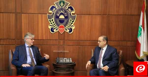 البيسري عرض مع لاكروا ولازارو المستجدات الميدانية وسبل خفض التوتر على الحدود في الجنوب