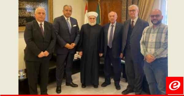 المرتضى زار المفتي إمام في طرابلس: مبادئ العيش الواحد والقيم الإنسانية تميز الصيغة اللبنانية