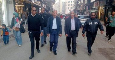 نائب محافظ القاهرة يتفقد مناطق الألف مسكن وجول جمال