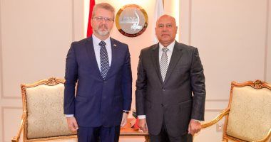 كامل الوزير يبحث مع سفير ليتوانيا التعاون فى مجالات النقل المختلفة