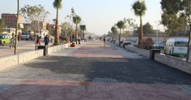 إنشاء ممشى سياحى بطريق المنصورية من الدائرى الجنوبى حتى مدخل أهرامات الجيزة