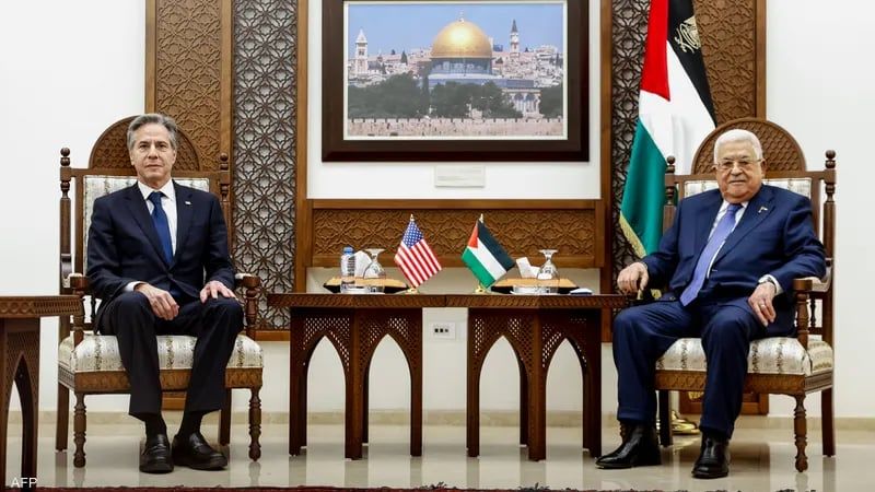 "بلينكن": أمريكا تدعم تدابيرَ ملموسة لإقامة دولة فلسطينية