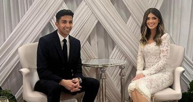 تفاصيل خطوبة ليلى أحمد زاهر والمنتج هشام جمال.. فيديو