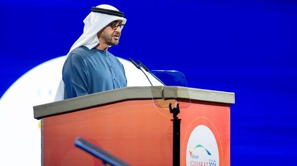 رئيس الدولة يشارك في "قمة غوجارات العالمية النابضة بالحياة" في الهند