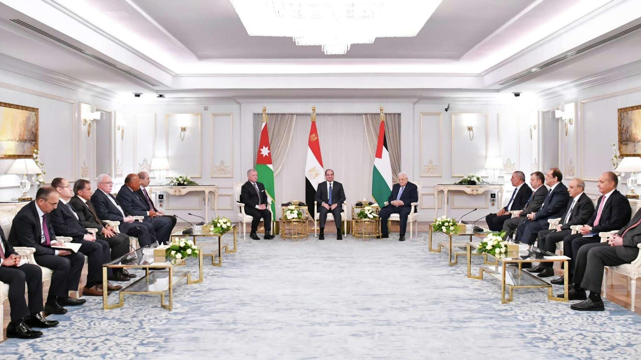 قمة العقبة تجدد رفض تهجير سكان غزة