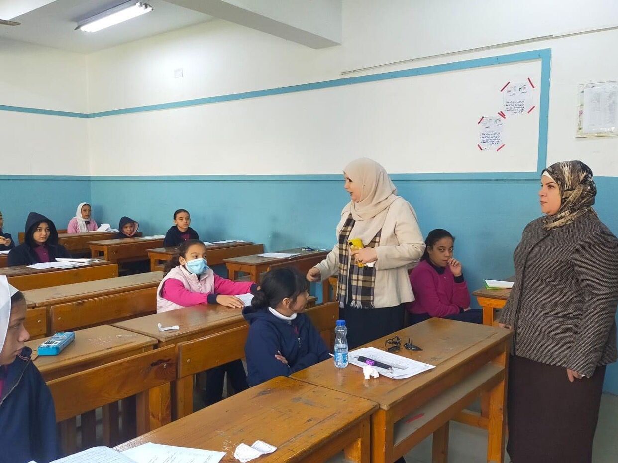 مدير التعليم العام بالجيزة تنبه على حضور الطلاب للجان قبل بدء الامتحان بوقت كاف