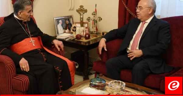 سكاف التقى الراعي: للإسراع بانتخاب رئيس لاننا لا نريد ان تفاجئنا الايام المقبلة بتطورات جديدة