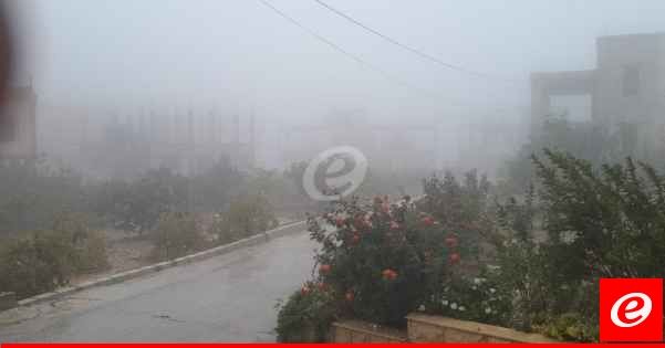 "النشرة": غزارة الامطار في حاصبيا ادت الى حدوث انهيارات على جانبي الطرقات