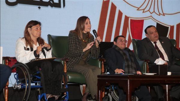 وزيرة الثقافة تشارك باحتفالية المجلس القومي للأشخاص ذوي الإعاقة