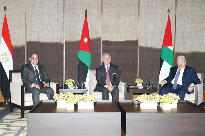 قمة العقبة تدعو للضغط من أجل وقف العدوان الإسرائيلي على غزة وحماية المدنيين