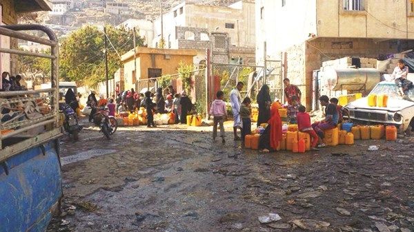 الحوثي يحارب اليمنيين بسلاح المياه