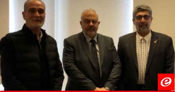 نقابة موزعي قوارير الغاز ومستلزماتها زارت فياض وعبود عارضة أوضاع القطاع