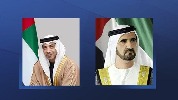 محمد بن راشد ومنصور بن زايد يهنئان رئيس وزراء فرنسا
