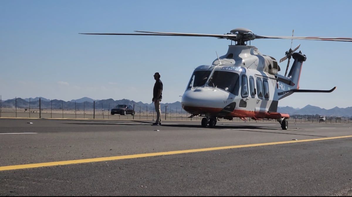 "الإسعاف الجوي" ينقل مصابًا حالته خطيرة جراء تصادم في المدينة المنورة