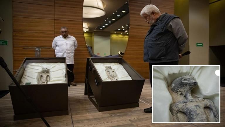 بعد ظهورها بالبرلمان المكسيكي.. علماء آثار يكشفون حقيقة هياكل الكائنات الفضائية