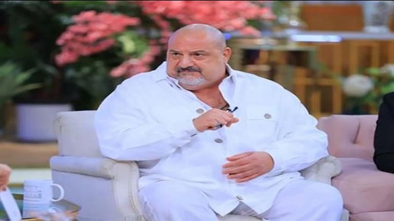 خالد الصاوي بوزن زائد في أحدث ظهور إعلامي له (صور)