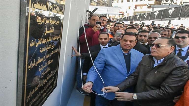 وزير التنمية المحلية ومحافظ الشرقية يفتتحان مشروع نفق عرابي أسفل السكة الحديد