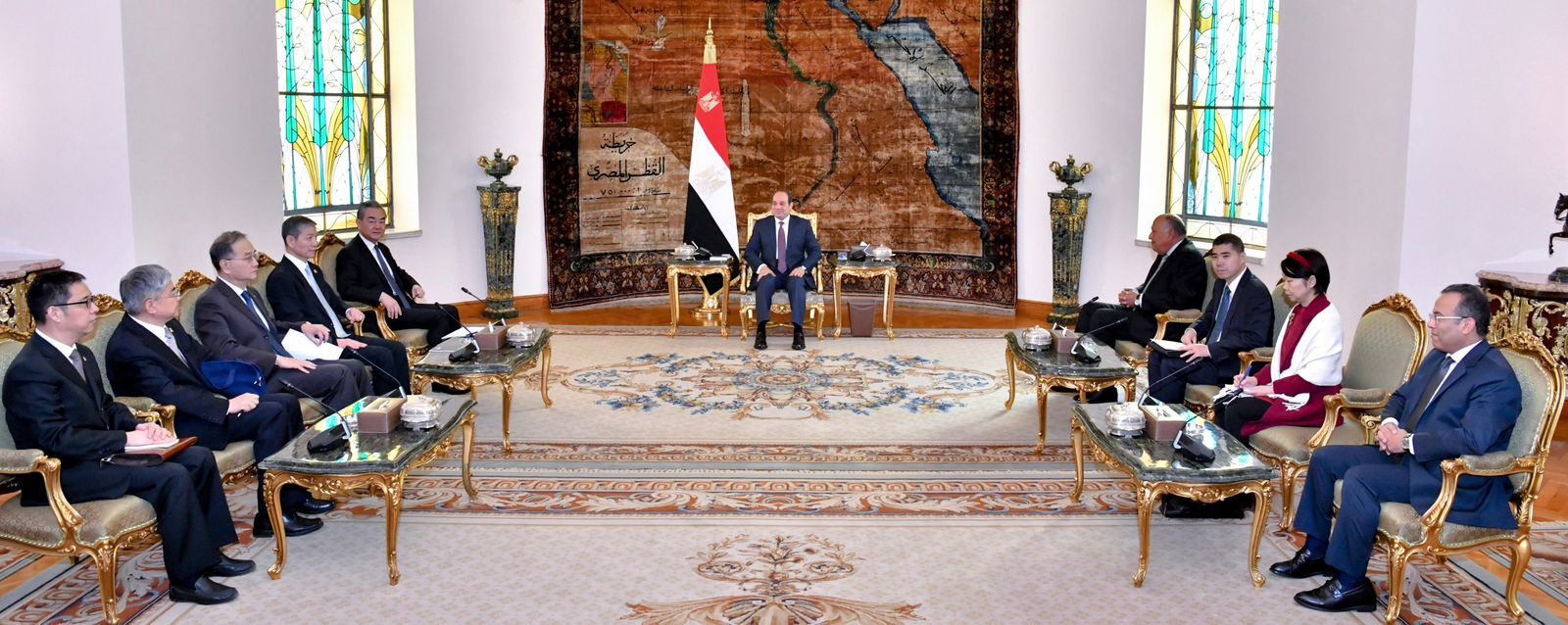 مصر والصين تؤكدان رفضهما القاطع للنقل الجبرى والتهجير القسرى للفلسطينيين