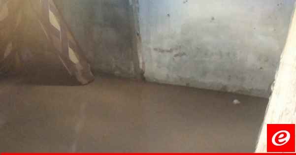 أضرارعلى ضفتي نهر العاصي وغرق مخيم حسني الزعيم للنازحين السوريين