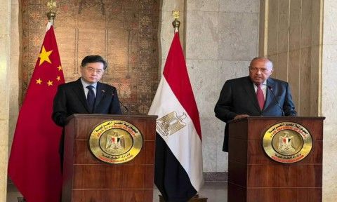 مصر والصين تطالبان بإنهاء حرب غزة وإقامة الدولة الفلسطينية