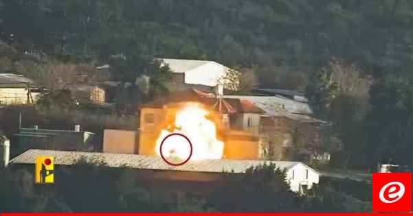 "حزب الله" نشر مشاهد من عملية إستهدافه تجمع لجنود إسرائيليين في مستوطنة شتولا