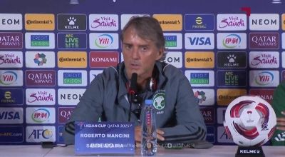 تراند اليوم : بالفيديو.. «مانشيني» يكشف أسباب استبعاد "الفرج" و"العقيدي" و"الغنام"من قائمة المنتخب