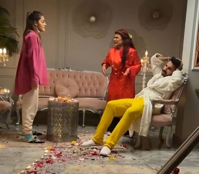 تراند اليوم : شاهد.. كواليس من مسلسل الفنانة الكويتية "إلهام الفضالة" في رمضان 