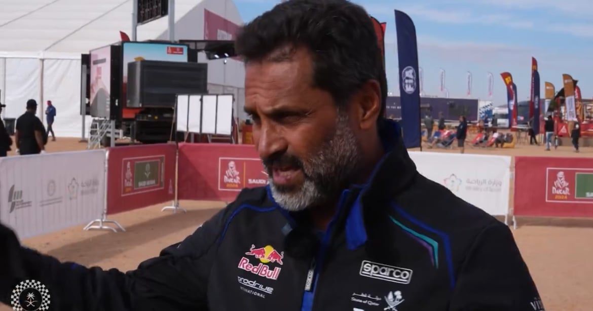 في مرحلة الرالي الثامنة لـ"حائل".. "العطية" يعلن انسحابه بسبب "مشاكل ميكانيكية"
