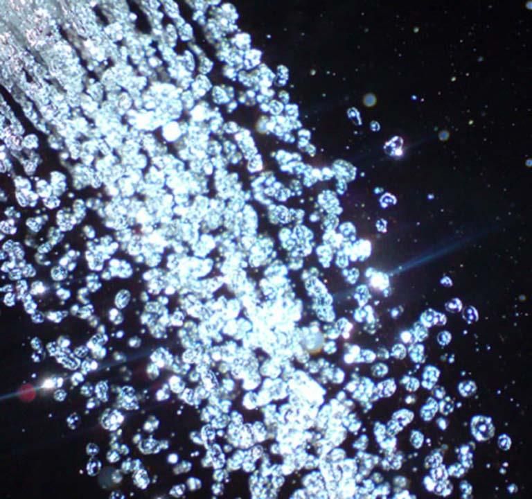 بتمطر ألماظ.. هذا المكان يتساقط فيه الألماس من السماء