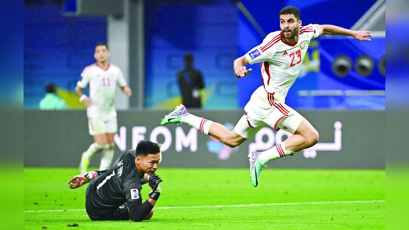 الامارات | انطلاقة المنتخب في نهائيات قطر تعادل مشوار «جيل عموري وخليل»