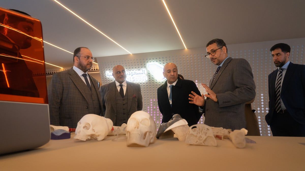 "التخصصي" يستعرض أبرزَ تطبيقاته الطبية للطباعة ثلاثية الأبعاد في مؤتمر دافوس