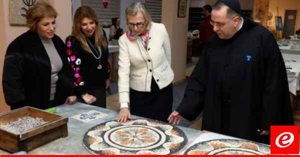 سفيرة السويد في لبنان زارت المعهد الفني الانطوني في الدكوانة