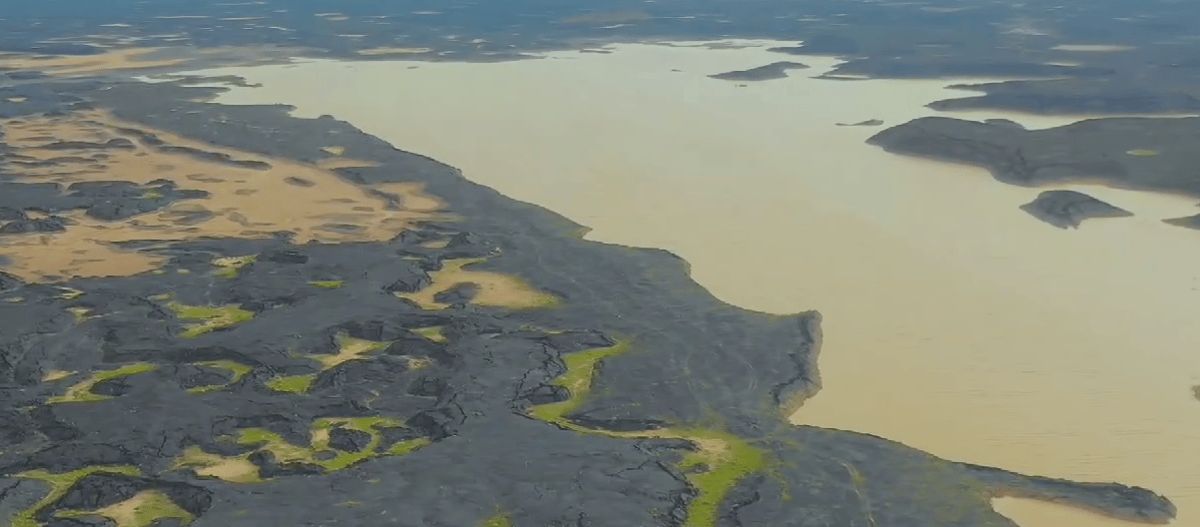 أكبر تجمّع لمياه الأمطار.. هكذا بدت قاع البردان في "شملي حائل"