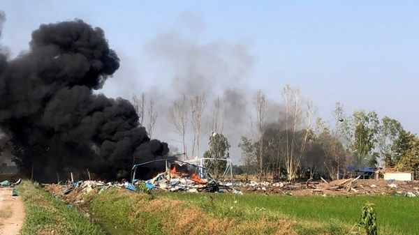 18 قتيلاً بانفجار في مصنع بتايلاند
