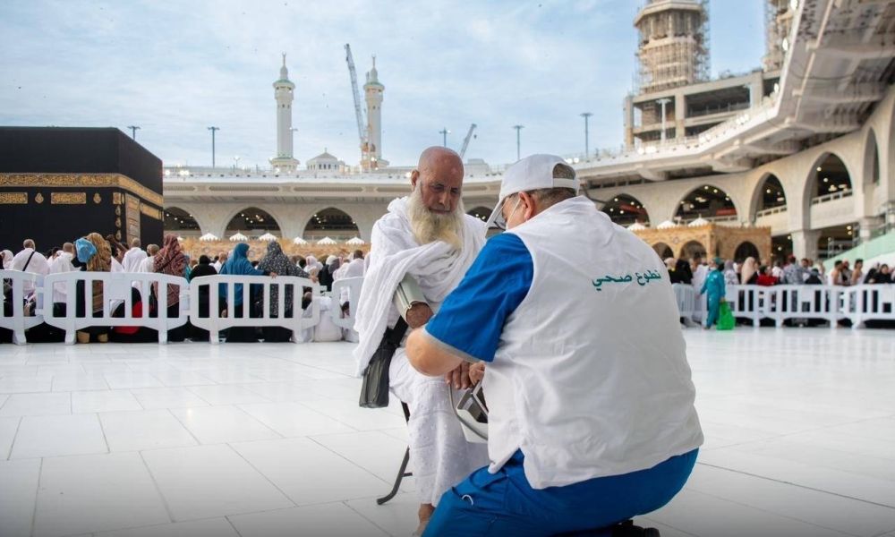3 مراكز للطوارئ بالمسجد الحرام لتقديم الخدمات الصحية.. وهذه مواقعها