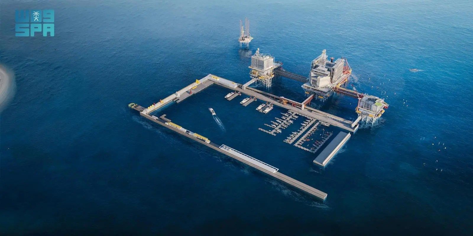 السعودية | إطلاق المخطط العام لمشروع .THE RIG أول وجهة عالمية لسياحة المغامرات