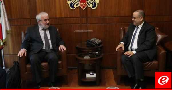 البيسري بحث مع مدير جهاز المخابرات القبرصي الهجرة غير الشرعية المنطلقة من الشواطئ اللبنانية