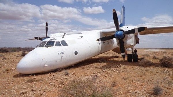 تحطم طائرة مساعدات أممية أثناء هبوطها في مطار صومالي