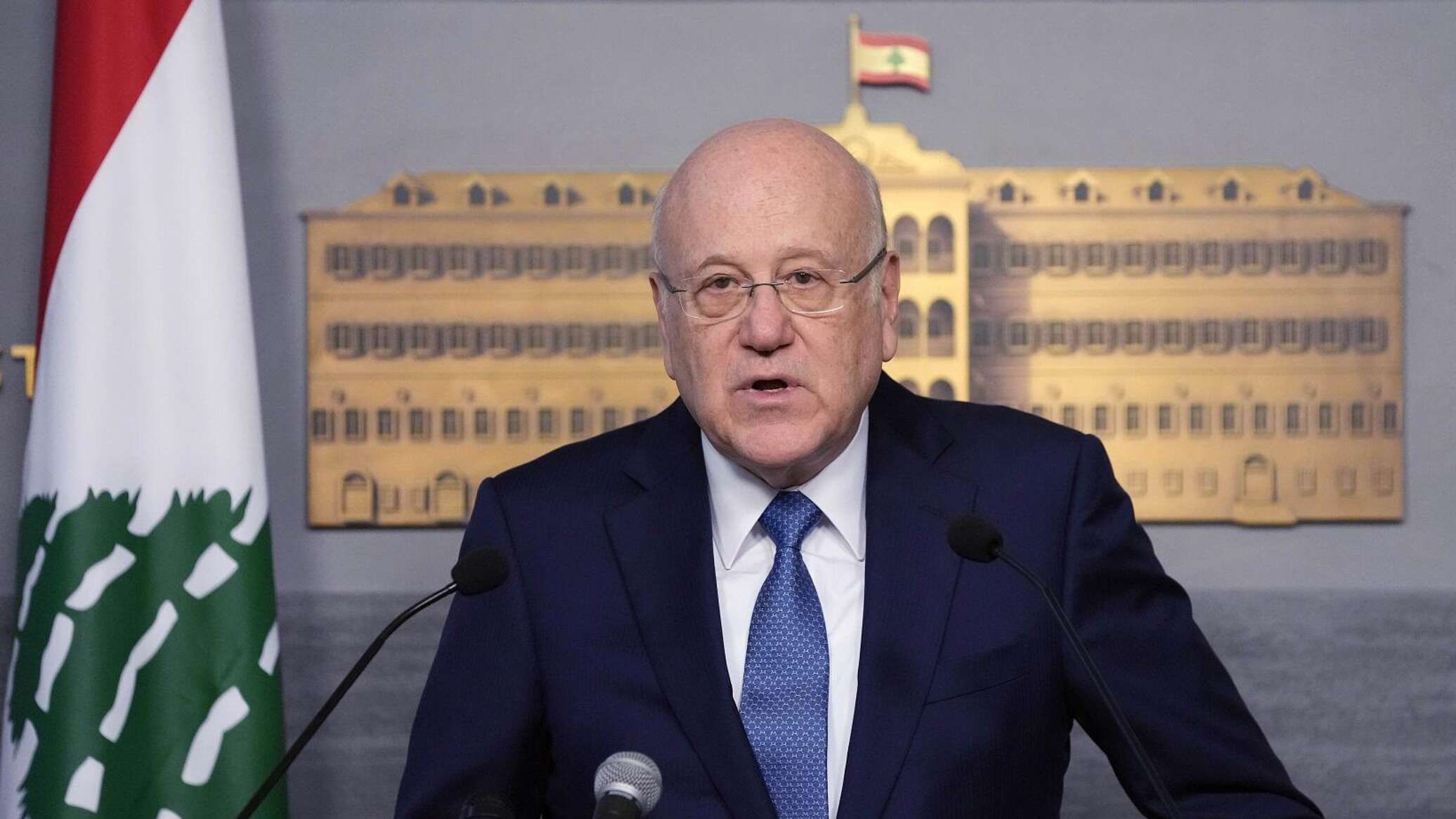 رئيس حكومة لبنان: نقف إلى جانب العراق ضد القصف الإيراني الذي تعرض له إقليم كردستان