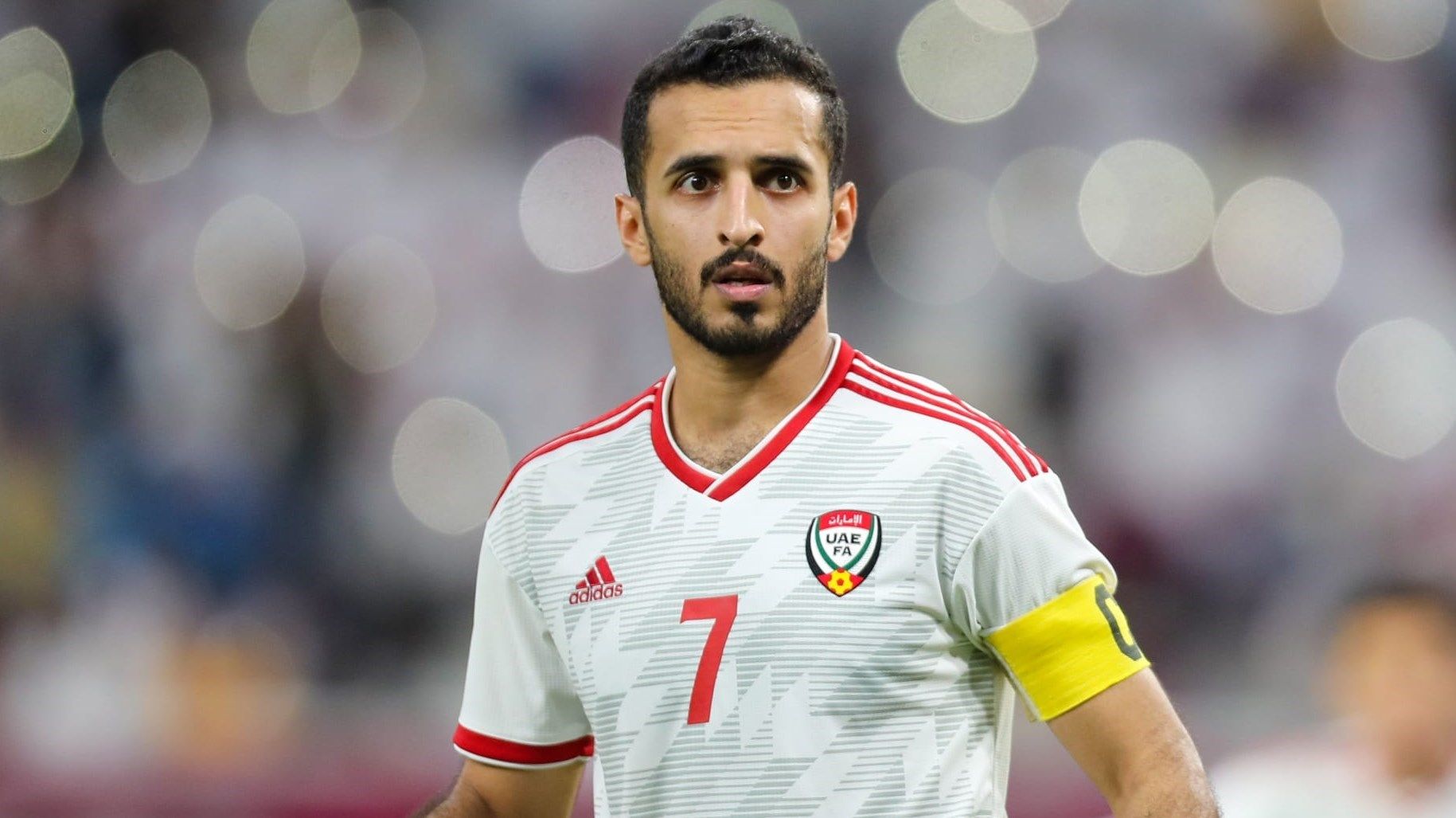 الامارات | للمرة الثانية.. علي مبخوت "احتياطي" في مباراة الإمارات وفلسطين