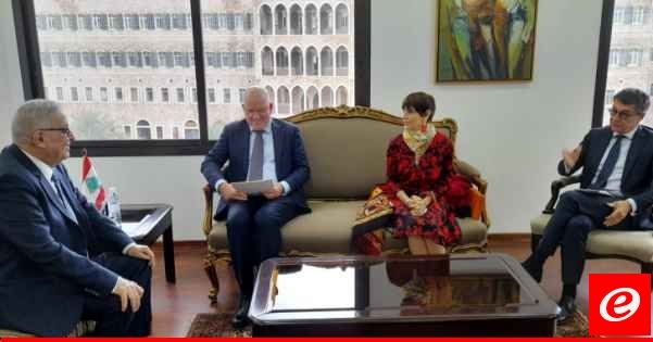 بوحبيب لمدير جهاز المخابرات القبرصية: 95% من النازحين السوريين يهاجرون لأسباب اقتصادية وعلينا معالجة ذلك