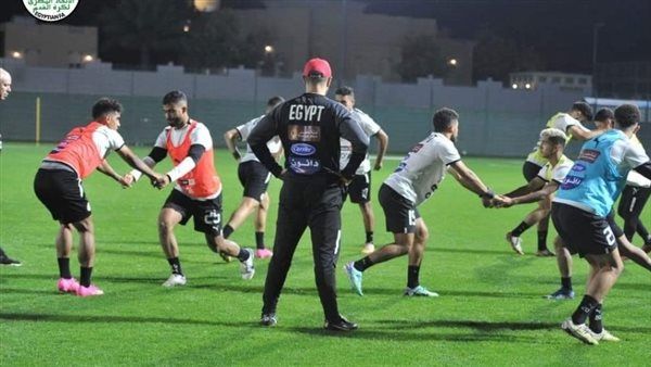 منتخب مصر الأولمبي يؤدى تدريبا خفيفا استعدادا لودية العراق